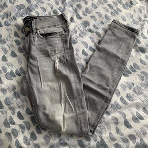 Express Jeans Gray Mid-rise Legging Denim